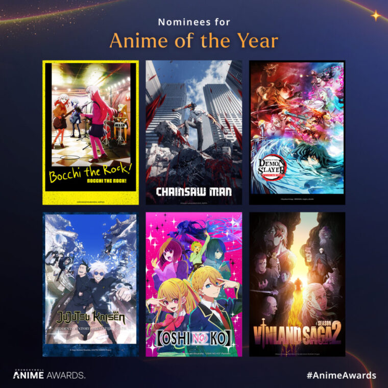 Crunchyroll Announces 2024 Anime Award Nominees & Presenters ...