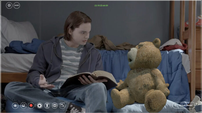 Ted ViewScreen BTS