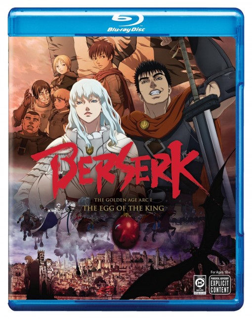 Berserk: The Golden Age Arc I - The Egg of the King Blu-ray