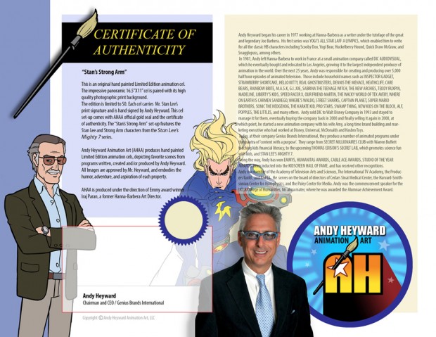 Stan Lee's Mighty 7 COA