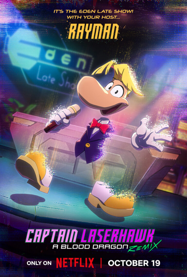 Rayman Takes the Spotlight in New 'Captain Laserhawk' Character Posters ...