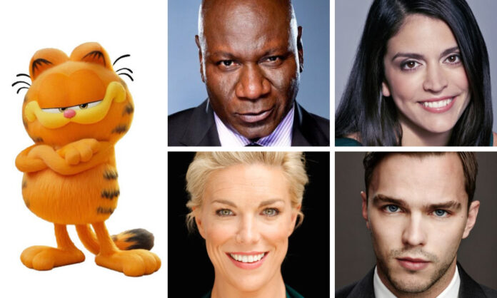 Garfield (character poster by DNEG) will feature the voiced of Ving Rhames, Cecily Strong, Nicholas Hoult and Hannah Waddingham