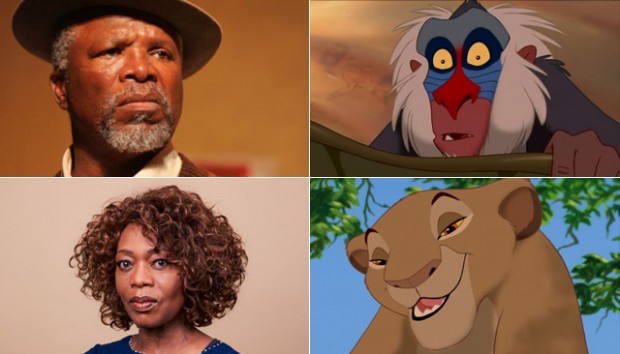 John Kani and Alfre Woodard in The Lion King