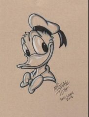 Mike Toth Donald Duck (image provided by Christine Vergara)