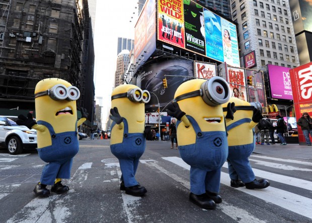 Despciable Me 2 Minions in Manhattan