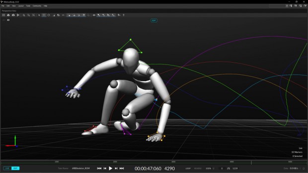 OptiTrack Motive 2.0