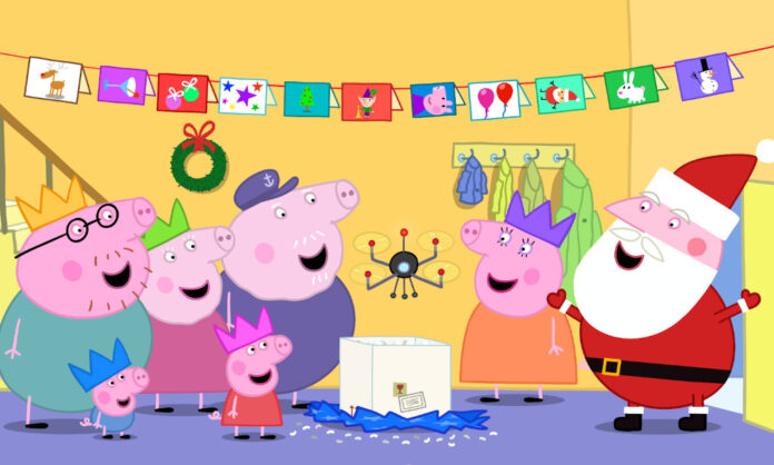 Peppa pig Advent Calendar Pink