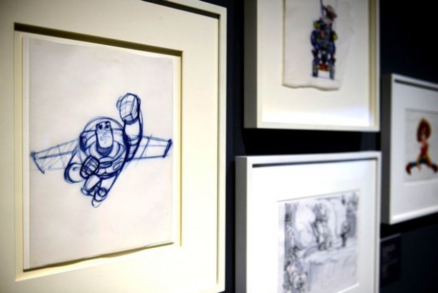 Pixar: 25 Years of Animation exhibit