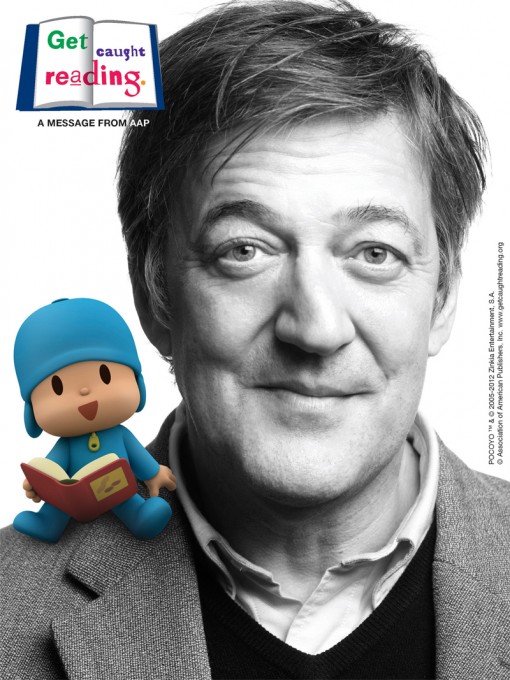 Pocoyo Gets Caught Reading with Stephen Fry