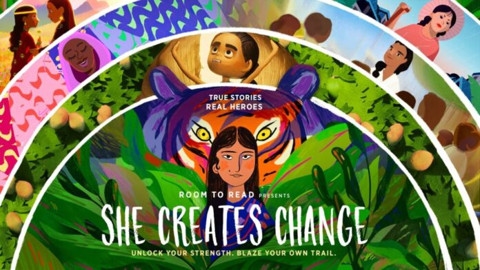 Room to Read: She Creates Change