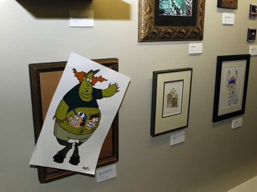 DISNEY CHANNEL - Disney Television Animation hosts a fall art gallery themed "Some Kind of Monster" spotlighting submissions from its pool of talented creative artists, executives and staff at their offices in Glendale, Calif. (Thursday, October 18). (DISNEY CHANNEL/RICK ROWELL)