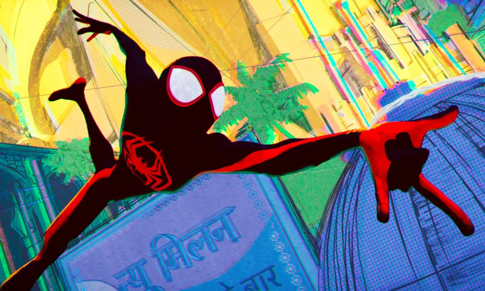 Across the Spider-Verse Rotten Tomatoes score is the second