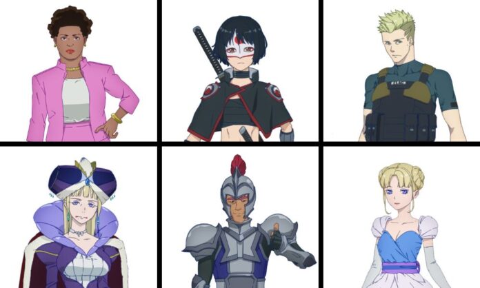 Suicide Squad ISEKAI new characters