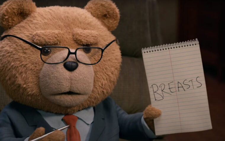 MacFarlane's Foul-Mouthed Bear Tackles High School in Official 'Ted ...