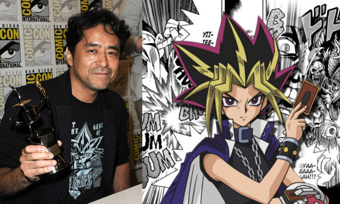 Yu-Gi-Oh!' creator Kezuki Takahashi attended Comic-Con 2015 as a guest and recipient of the prestigious Inkpot Award