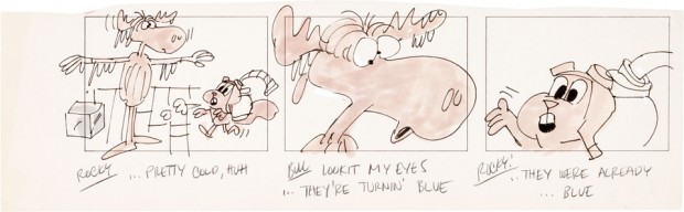 The Bullwinkle Show Storyboard Group (Jay Ward Studios, 1961)