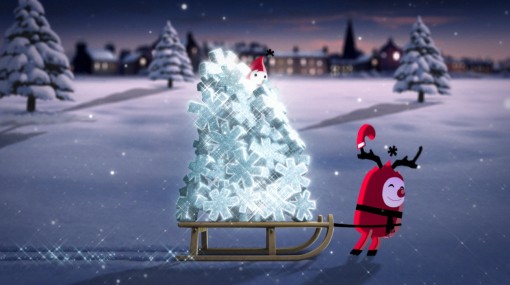 Aardman Animation's Text Santa