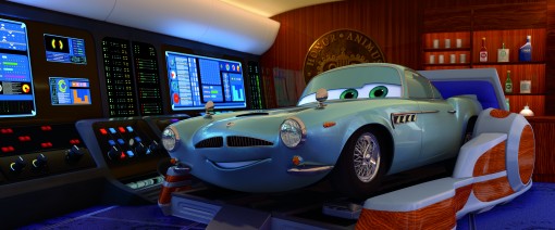 "CARS 2" Finn McMissile (voice by Michael Caine) ©Disney/Pixar. All Rights Reserved.