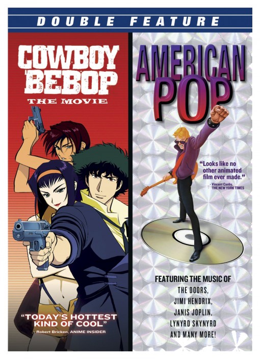 Cowboy Bebop / American Pop Double Feature DVD