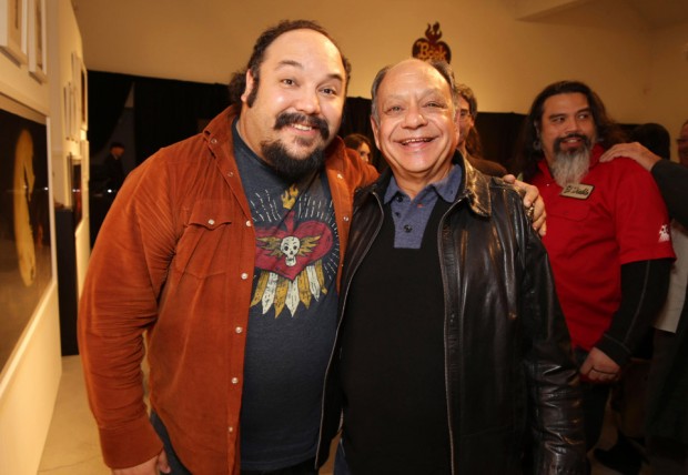 (from left) Jorge Gutierrez and Cheech Marin