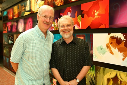 John Musker (left) and Ron Clements