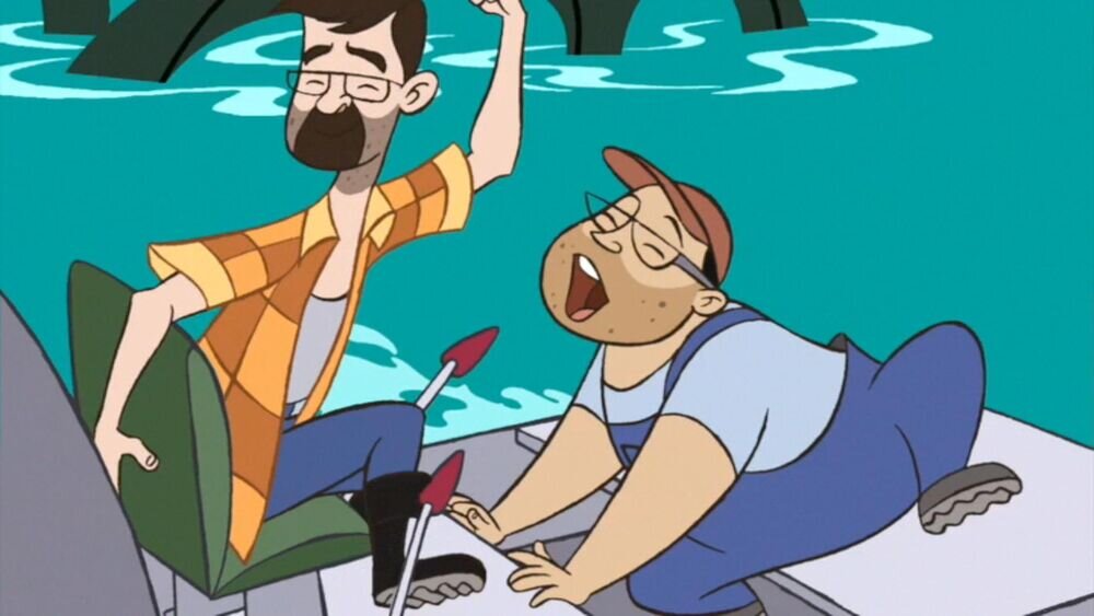 Bob & Mark's cameo in Kim Possible episode "Low Budget"