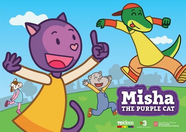 Misha the Purple Cat