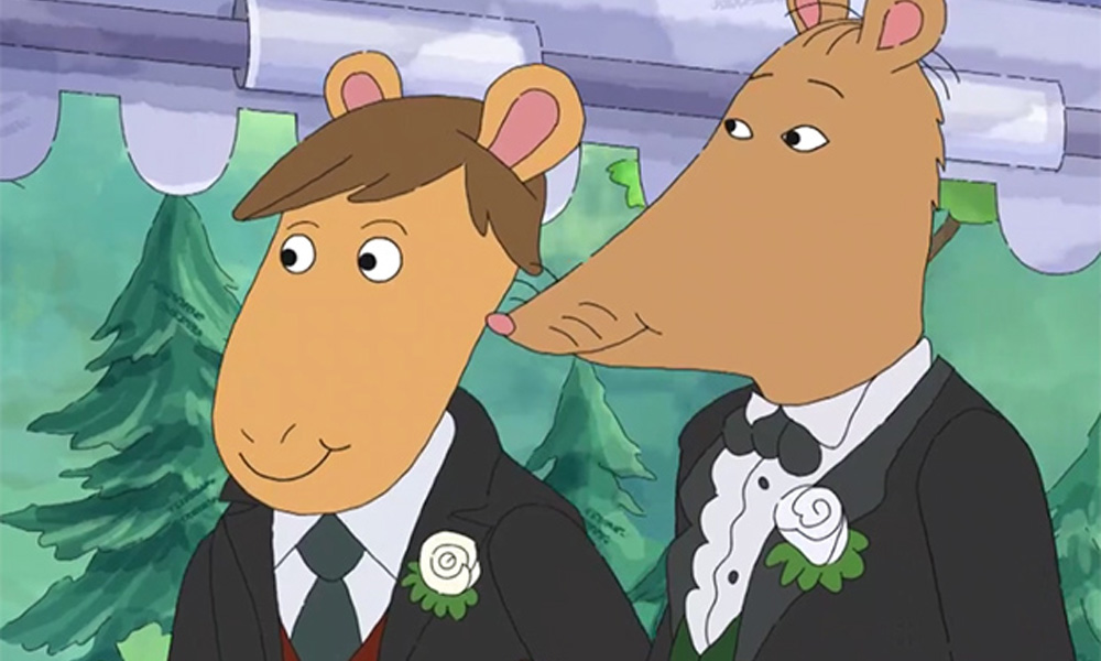 News Bytes Arthur Spreads The Love With Gay Wedding Disney