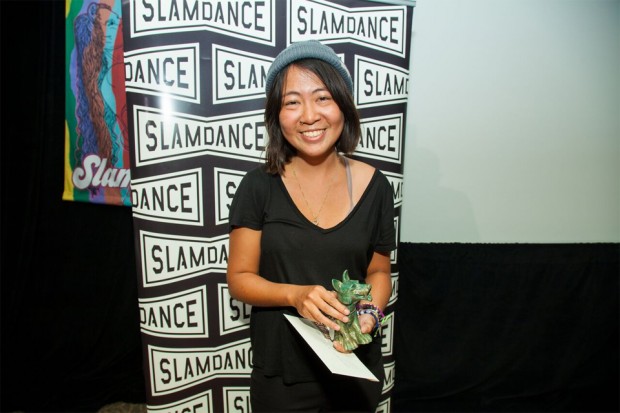 Slamdance Animated Shorts Grand Jury Prize winner Renee Zhan. Photo credit: Ian Stroud 