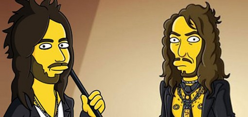 An animated Russell Brand appeared on The Simpsons