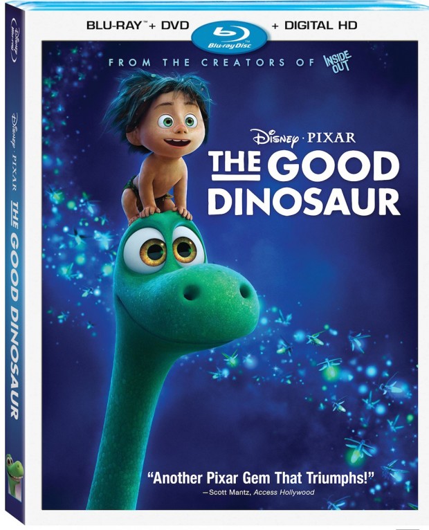 The Good Dinosaur Blu-ray and DVD