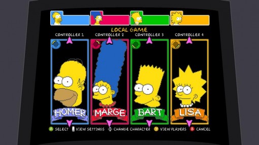 The Simpsons Arcade Game