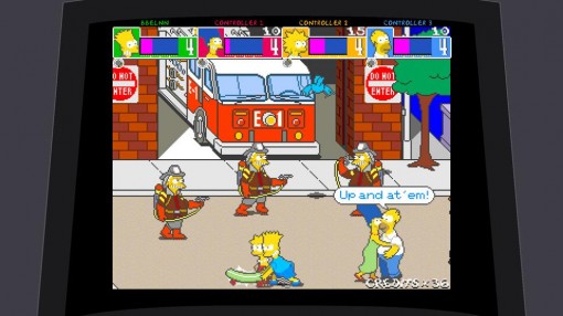 The Simpsons Arcade Game