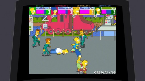 The Simpsons Arcade Game