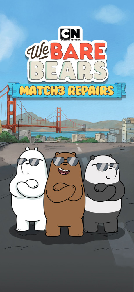 We Bare Bears Match3 Repairs